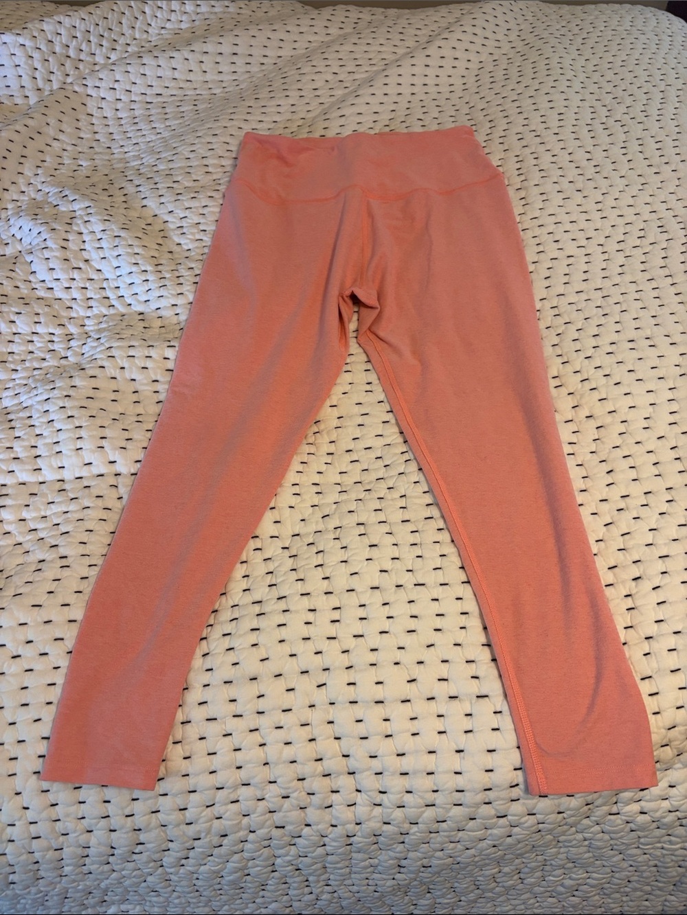 Beyond Yoga Salmon Pink High-Waist Leggings